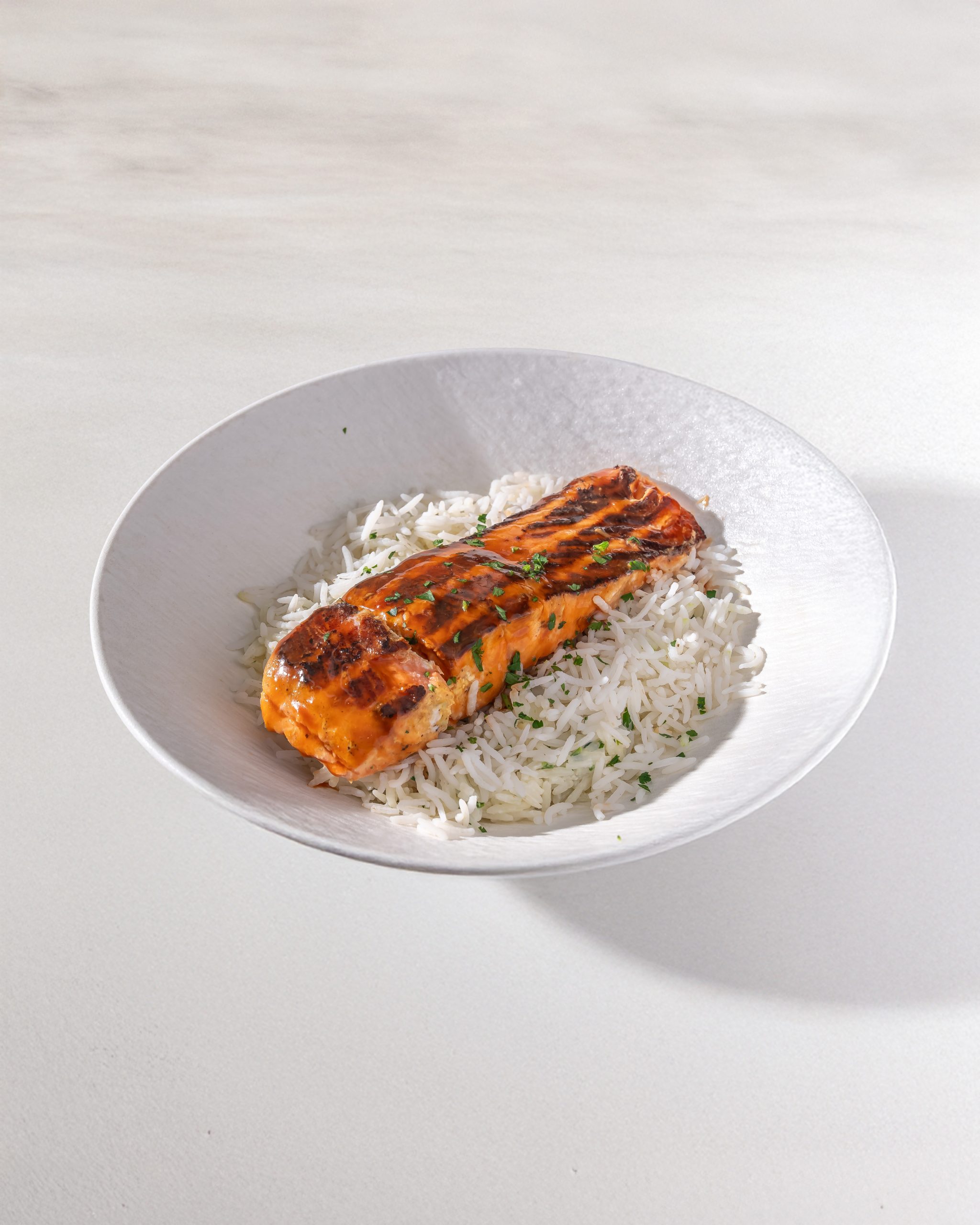 a5 (Teriyaki Crusted Salmon MC